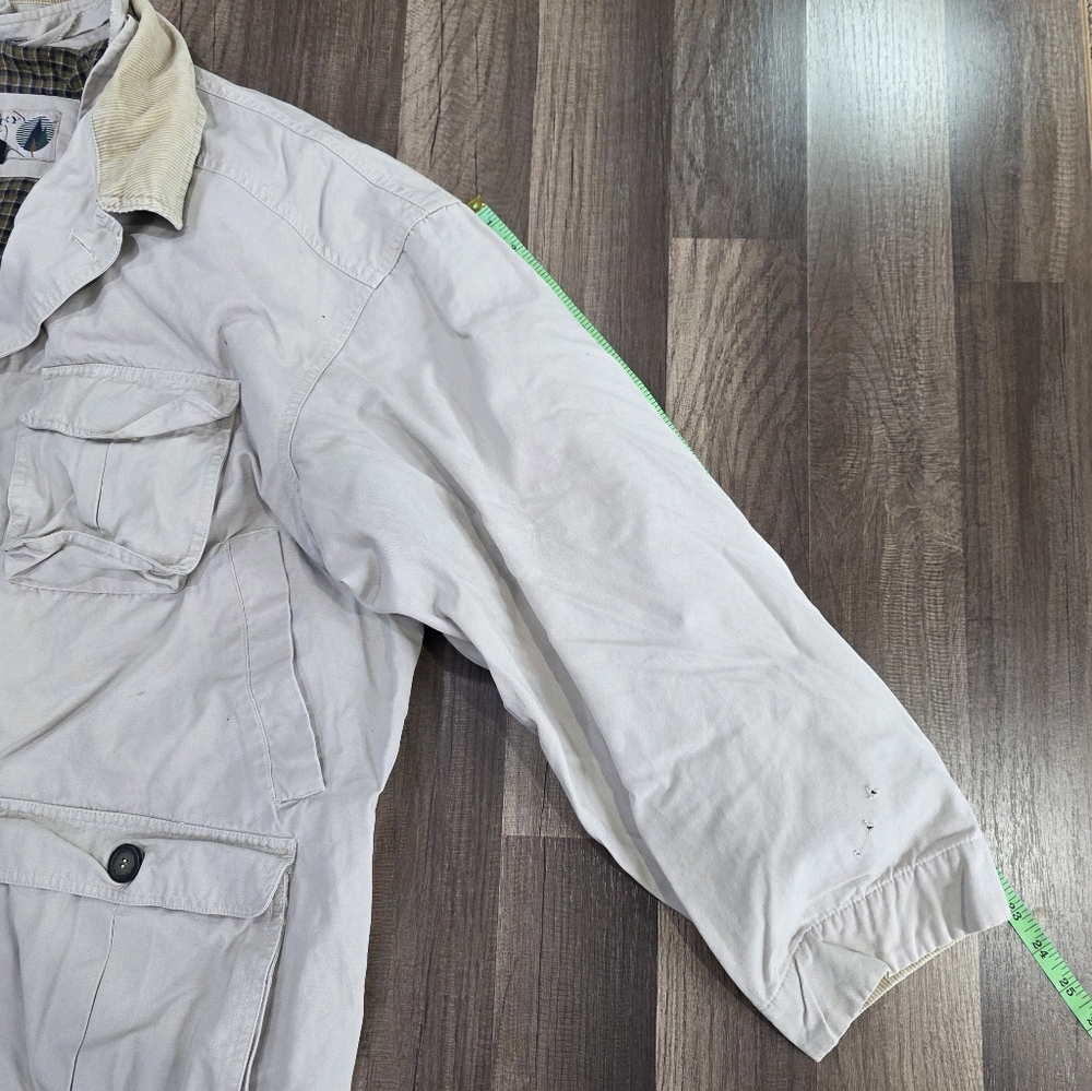 Country Barn Rugged Patina Insulated Barn Utility Chore Coat w/Button Closure.XL - Picture 5 of 10